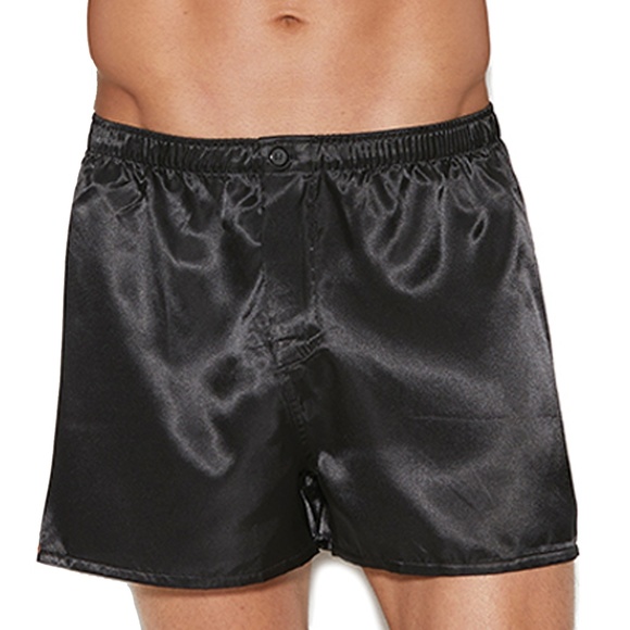 EM2401 Underwear & Socks Unisex Satin Boxer Sleep Shorts Poshmark